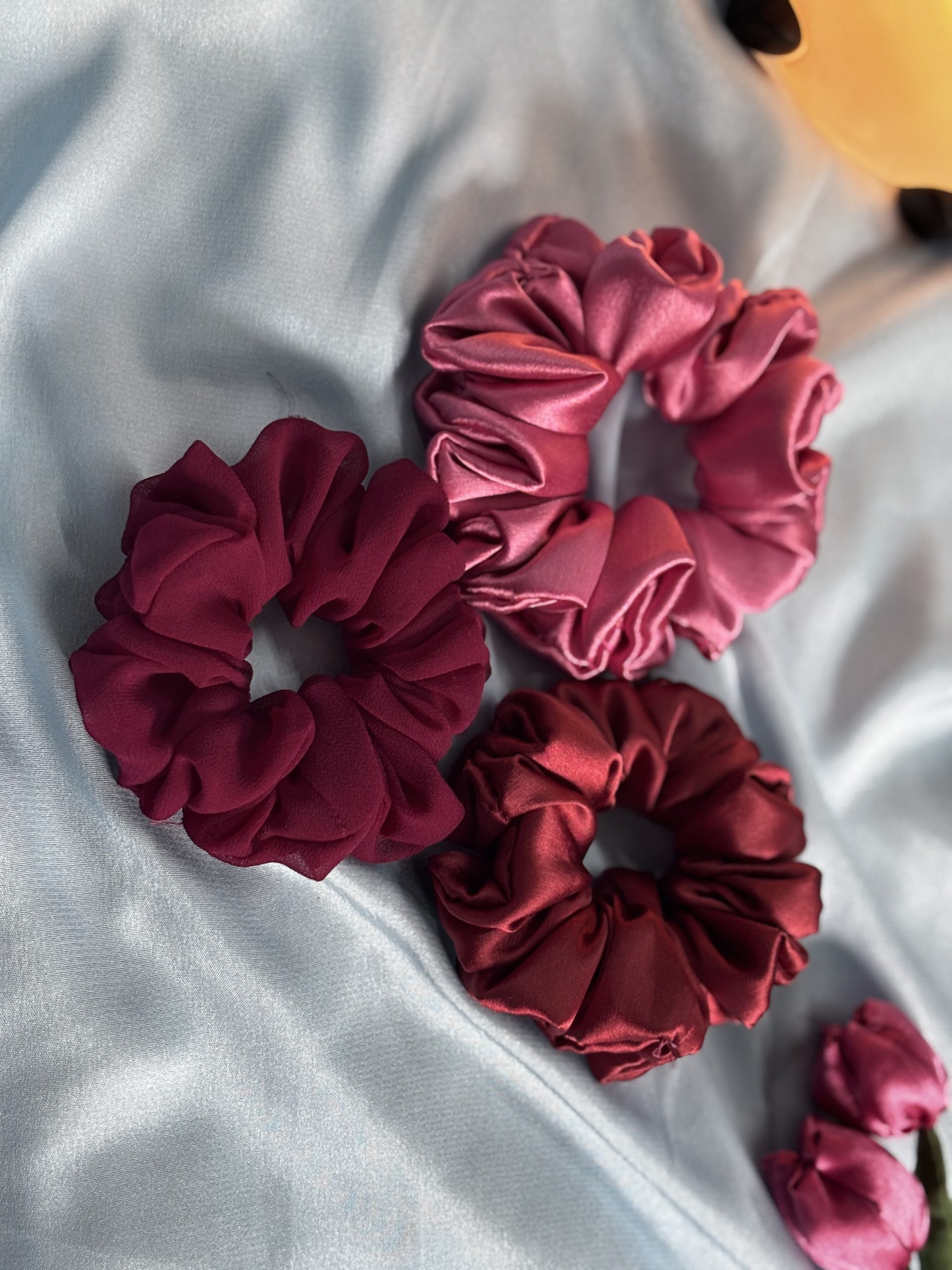 Satin Scrunchies - Medium